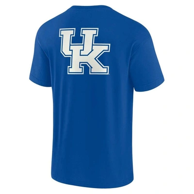 Shop Fanatics Signature Unisex  Royal Kentucky Wildcats Elements Super Soft Short Sleeve T-shirt