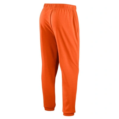 Shop Fanatics Branded Orange Oklahoma State Cowboys Chop Block Fleece Sweatpants