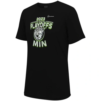 Shop Stadium Essentials Unisex   Black Minnesota Lynx 2023 Wnba Playoffs Dust T-shirt