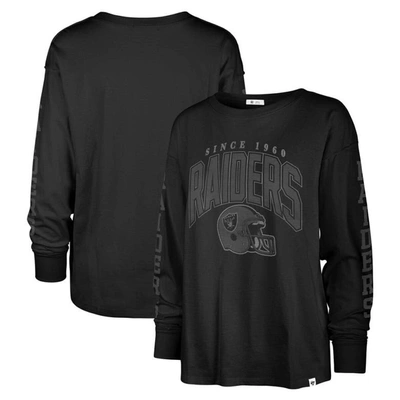 Shop 47 ' Black Las Vegas Raiders Tom Cat Long Sleeve T-shirt
