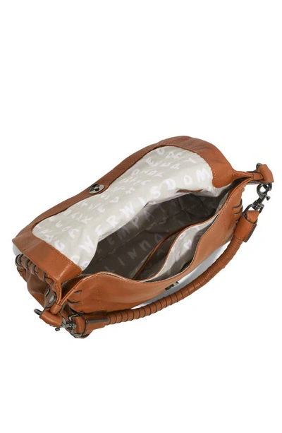 Aimee Kestenberg Bali Leather Crossbody Bag In Chestnut Brown