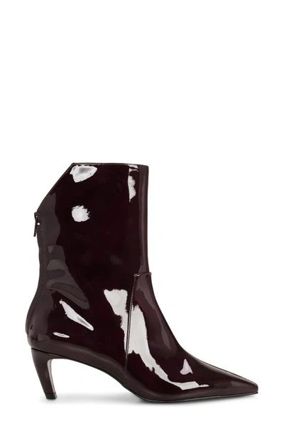 Shop Vince Camuto Quindele Pointed Toe Bootie In Petit Sirah