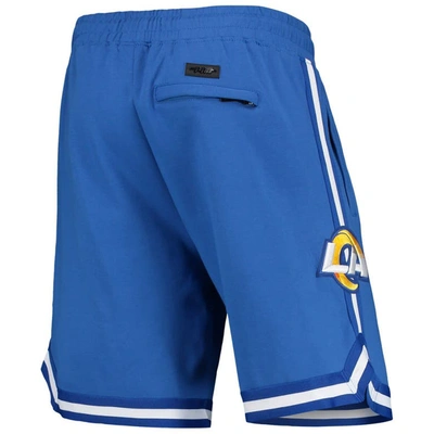 Shop Pro Standard Royal Los Angeles Rams Core Shorts