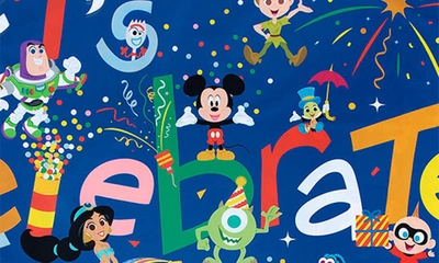 Shop Bumkins X Disney Roll & Go Blanket In Disney 100 Years Celebration