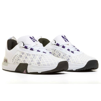 Shop Under Armour White Northwestern Wildcats Tribase Reign 5 Training Shoes