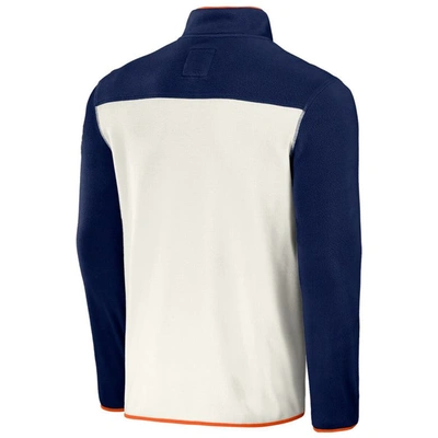 Denver Broncos NFL x Darius Rucker Collection by Fanatics Long Sleeve  Raglan T-Shirt - Cream/Navy