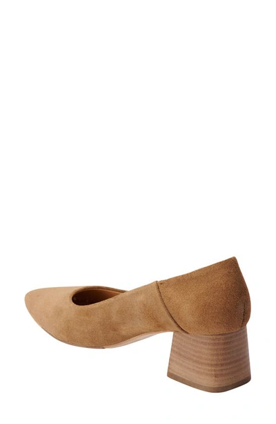 Shop Nisolo Fiorela Go-to Pointed Toe Pump In Taupe