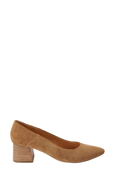 Nisolo Fiorela Go-to Pointed Toe Pump In Taupe