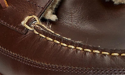 Shop Polo Ralph Lauren Ranger Faux Shearling Boot In Chocolate Brown