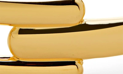 Monica Vinader Signature Link Bangle In 18ct Gold Vermeil