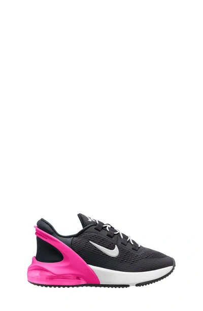 Shop Nike Kids' Air Max 270 Go Sneaker In Obsidian/ White/ Fierce Pink