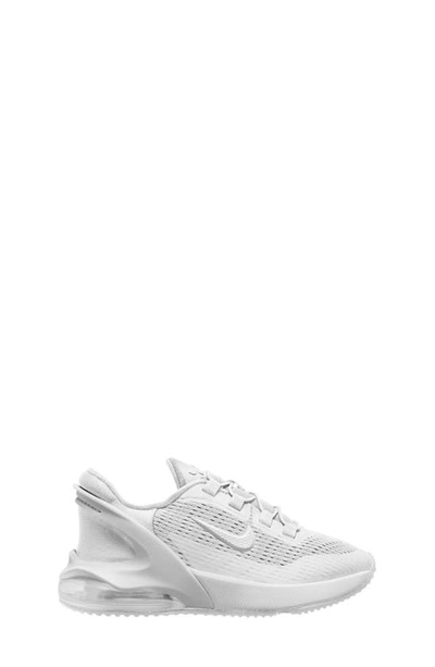 Shop Nike Kids' Air Max 270 Go Sneaker In White/ White/ White/ White