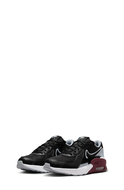 Shop Nike Kids' Air Max Excee Sneaker In Black/ Grey/ Red/ White