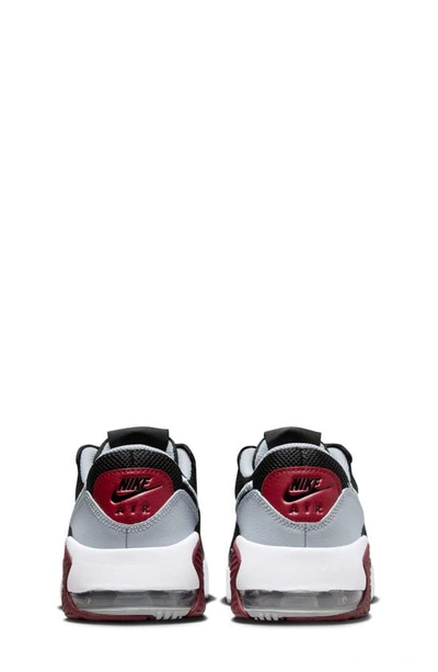 Shop Nike Kids' Air Max Excee Sneaker In Black/ Grey/ Red/ White