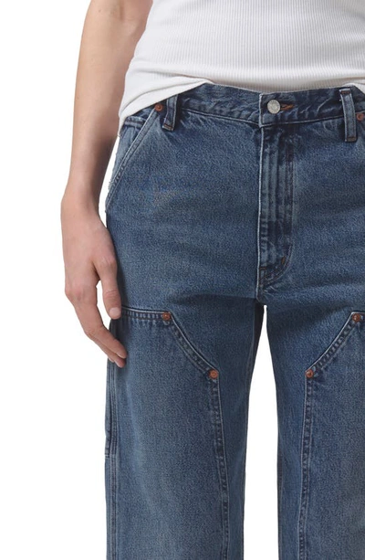 Shop Agolde Rami High Waist Carpenter Jeans In Repetition