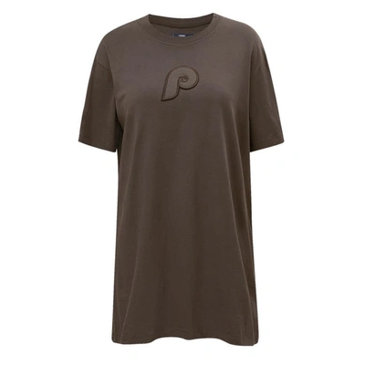 Shop Pro Standard Brown Philadelphia Phillies Neutral T-shirt Dress