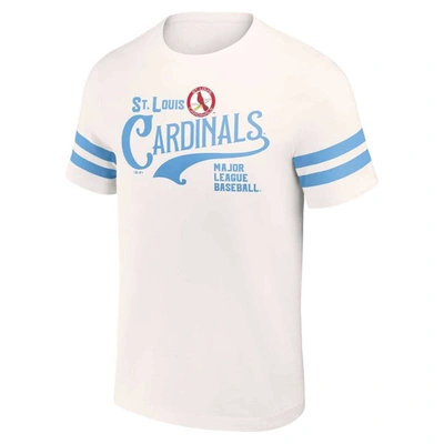 Shop Darius Rucker Collection By Fanatics Cream St. Louis Cardinals Yarn Dye Vintage T-shirt In White