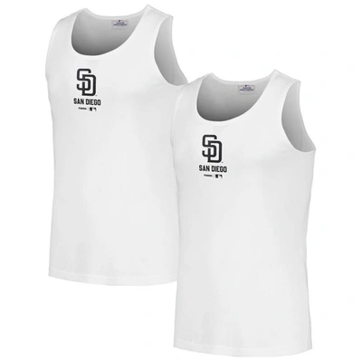 Shop Pleasures White San Diego Padres Two-pack Tank Top