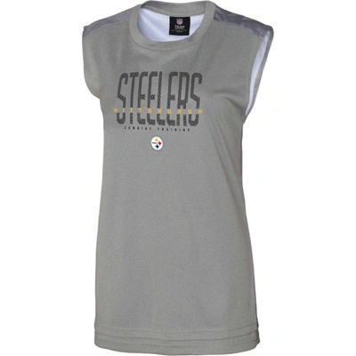 Shop Outerstuff Gray Pittsburgh Steelers No Sweat Tank Top