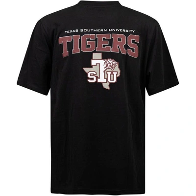 Shop Fisll Black Texas Southern Tigers Applique T-shirt