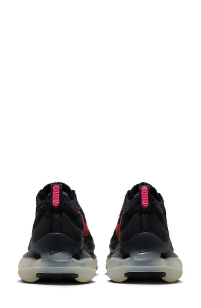 Shop Nike Air Max Scorpion Flyknit Sneaker In Black/ Fireberry/ Black