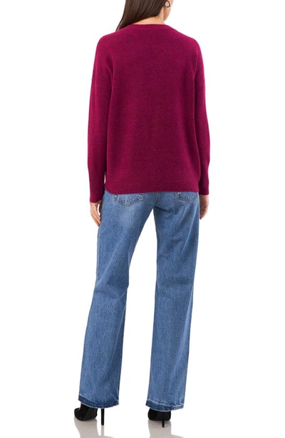 Vince Camuto Drop Shoulder V-neck Sweater In Frenzy