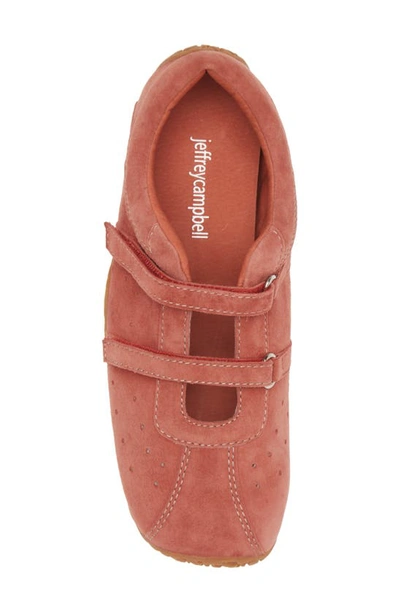 Shop Jeffrey Campbell Athletic Sneaker In Dark Dusty Pink Honey