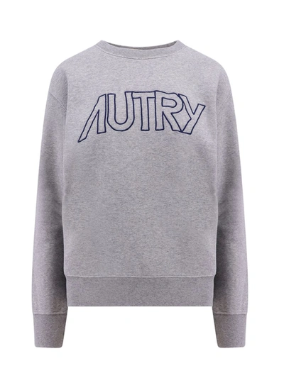 Shop Autry Sweatshirt In Grey