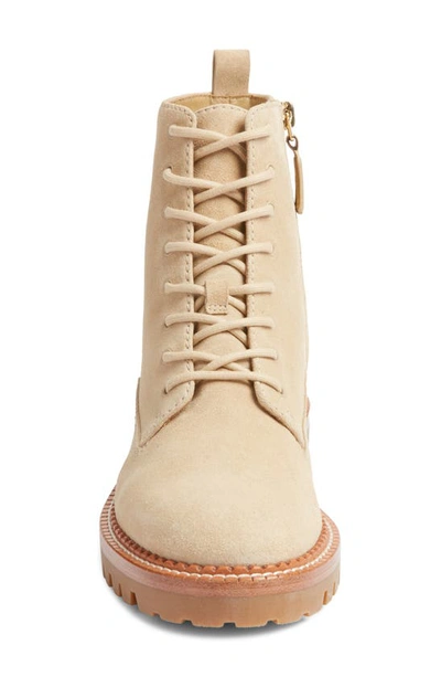 Shop Vince Cabria Lug Water Resistant Lace-up Boot In Farro