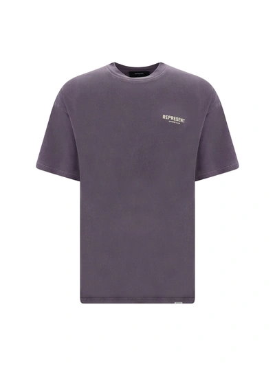 Shop Represent T-shirt In Vintage Violet