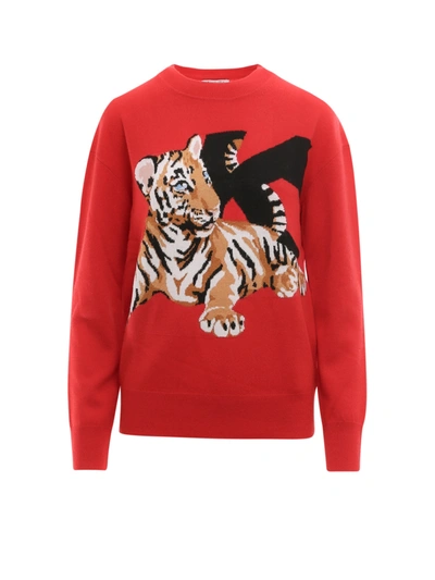 Shop K Krizia Sweater In Rosso