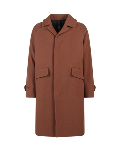 Shop Hevo Coat In Marrone