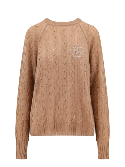 Shop Etro Sweater In Marrone