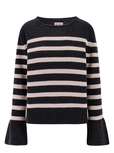 Shop Semicouture Sweater In Grigio