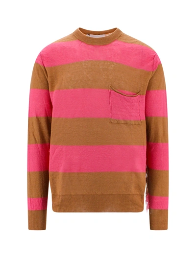 Shop Amaranto Sweater In Rosa