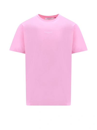 Shop Maison Kitsuné T-shirt In Rosa