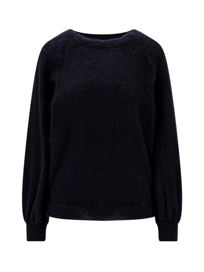 Shop Alberta Ferretti Sweater In Nero