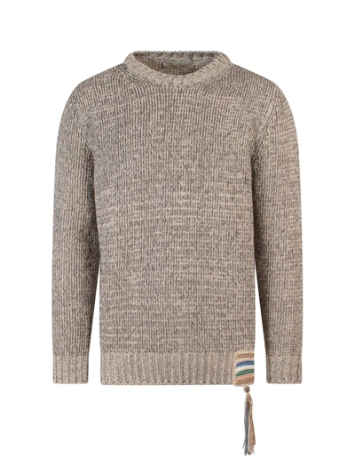 Shop Nick Fouquet Sweater In Beige