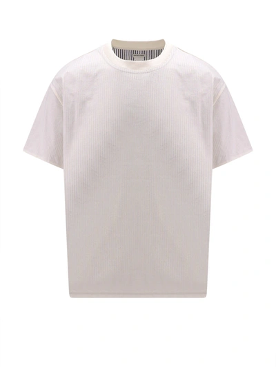 Shop Bottega Veneta T-shirt In Bianco