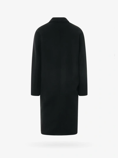 Shop Amaranto Coat In Black