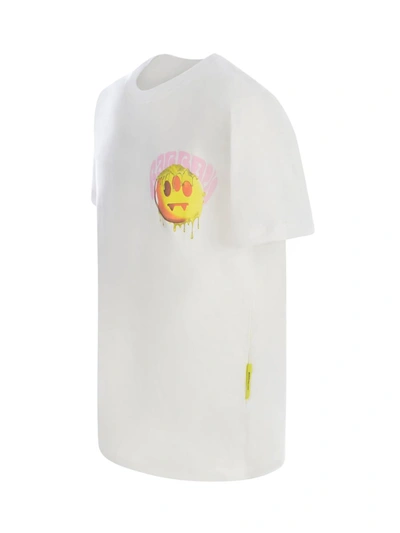 Shop Barrow T-shirt  "smile" In White