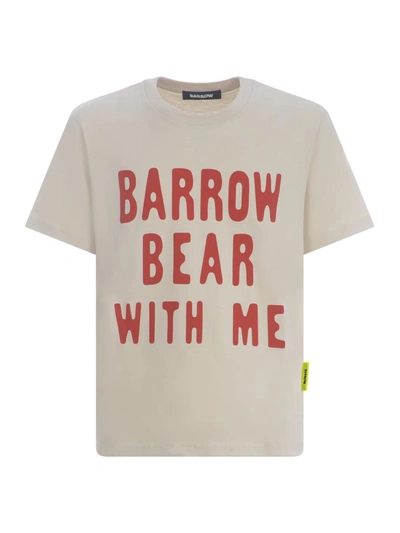 Shop Barrow T-shirt  In Dove Grey