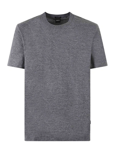 Shop Hugo Boss Boss Boss T-shirt In Grey