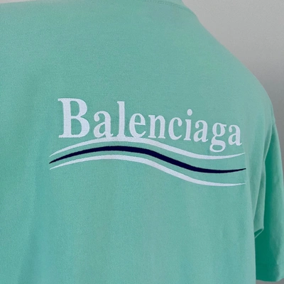 Pre-owned Balenciaga Political Campaign Large Fit T-shirt