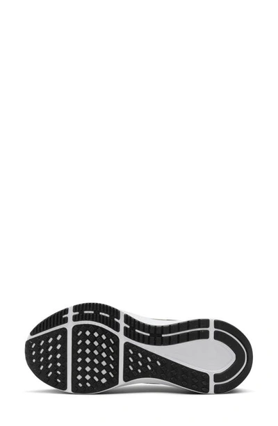 Nike Air Zoom Structure 25 Road Running Shoe In Black/ Gold/ White/ Grey