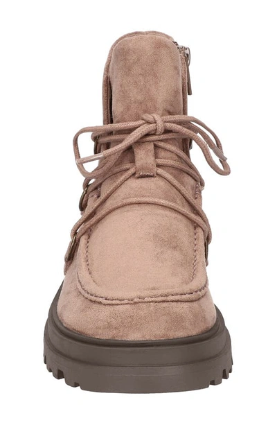 Shop Bella Vita Xandy Boot In Taupe Suede
