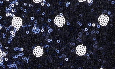 Shop Baum Und Pferdgarten Jiza Sequin Polka Dot Top In Blue Dotted Sequins