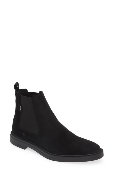 Shop Hugo Boss Calev Cheb Chelsea Boot In Black