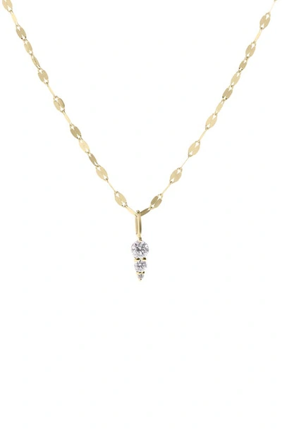 Shop Lana Diamond Spike Pendant Necklace In Yellow Gold