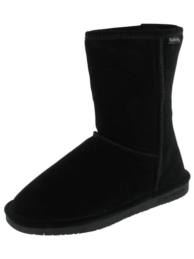 Shop Bearpaw Emma Womens Mid-calf Winter Casual Boots In Black